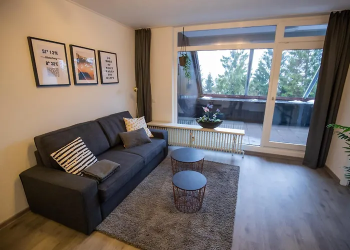 Moderne Snow & Bike 2-4 Personen Direkt Am Skilift Und In Der Naehe Des Bikeparks Winterberg